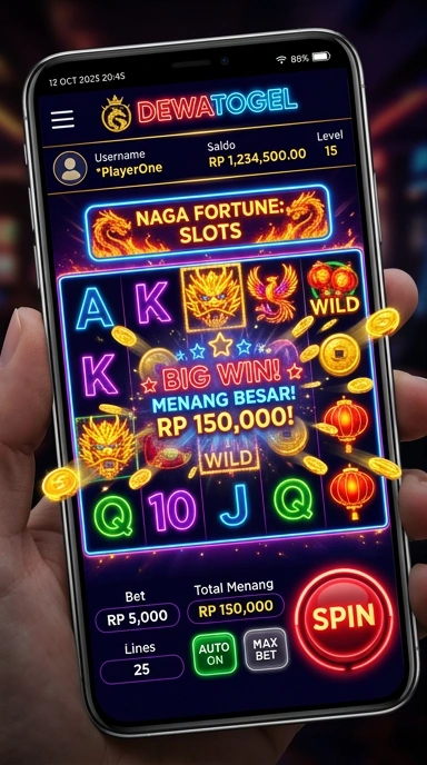 Cuplikan layar menu unduhan dewatogel untuk perangkat Android